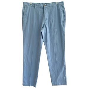 Vineyard Vines Men's Light‎ Blue Flat Front Chino Pants  Sz 36